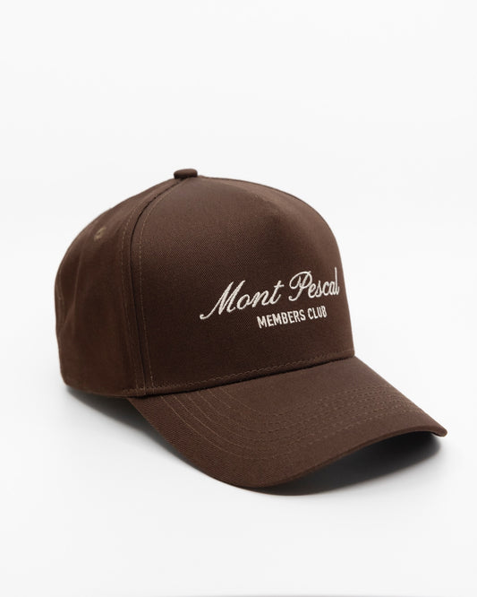 Members Club Brown Cap