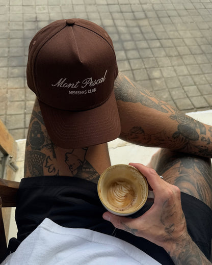 Members Club Brown Cap